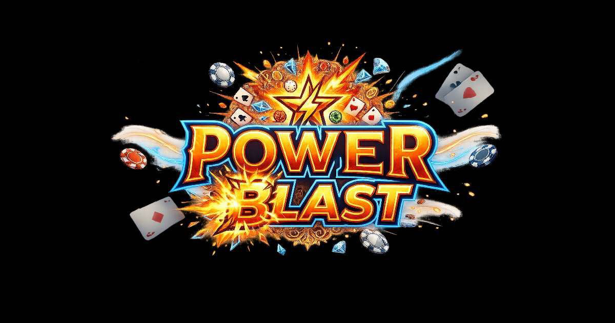 PowerBlast88 Casino welcome banner featuring mobile gaming and local payment options like GCash and Maya